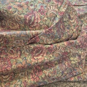 Fabric, Peter Pan Fabrics, Muted Colorful Floral Print Cotton 45" wide x 3 yds